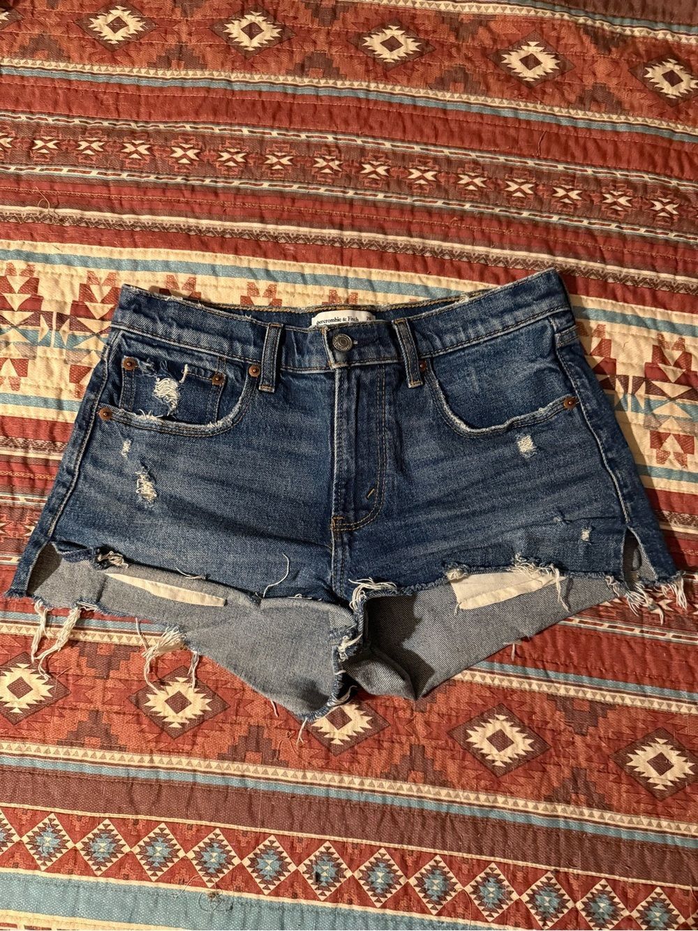 Abercrombie & Fitch Mom mid rise rise 2